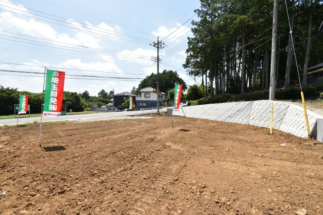 建築条件なし　日高市高岡・売地　34条12号の外観
