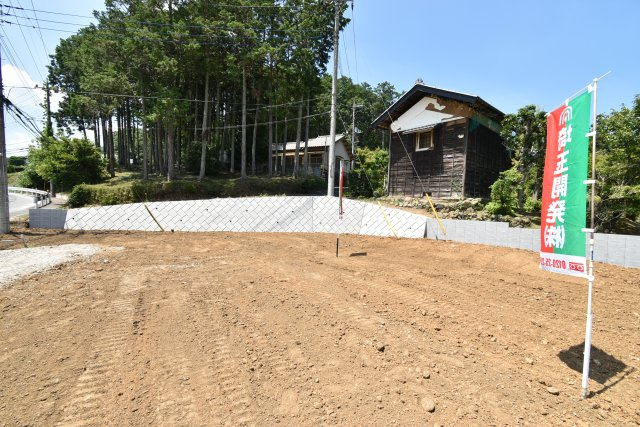 建築条件なし　日高市高岡・売地　34条12号の外観