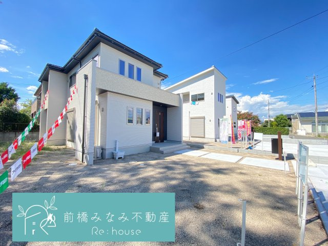 前橋市川原町２丁目　３号棟(全３棟)　いろどりアイタウン　新築建売分譲の外観|外観もきれいです