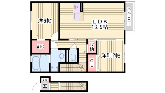 グランツの間取り
