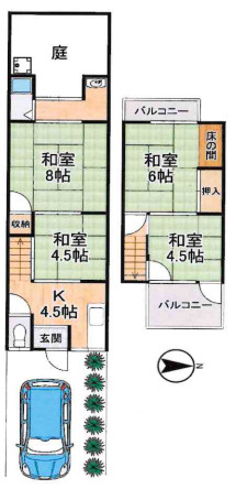 【間取り】 | K30212-大宮