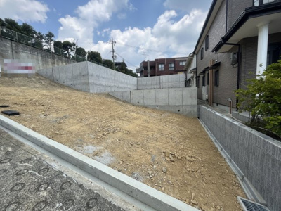 【前面道路含む現地写真】 | 箕面市箕面２丁目　土地　３号地