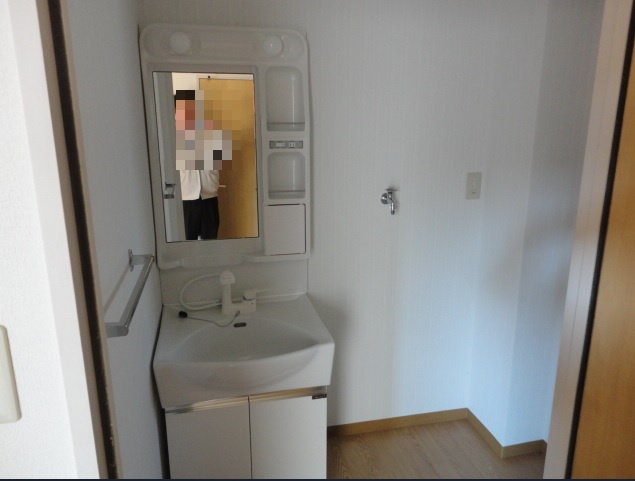 メゾンタカAの洗面所