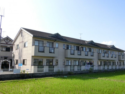 【外観】 | ハイツＩＴＯ | ベランダからの風景は、田園風景。だから日当たりがおすすめ。