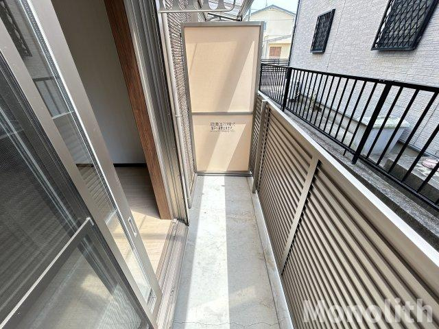 Fontana池上のバルコニー