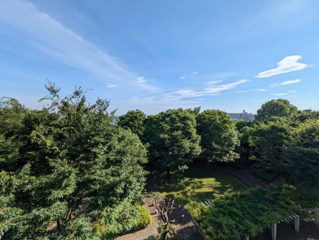 車返団地1街区15号棟の展望