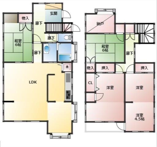 【間取り】 | 熊本市東区小山5丁目　 | 45坪超の物件がでました！