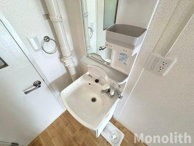 堺市南区茶山台２丁の賃貸マンションの洗面所