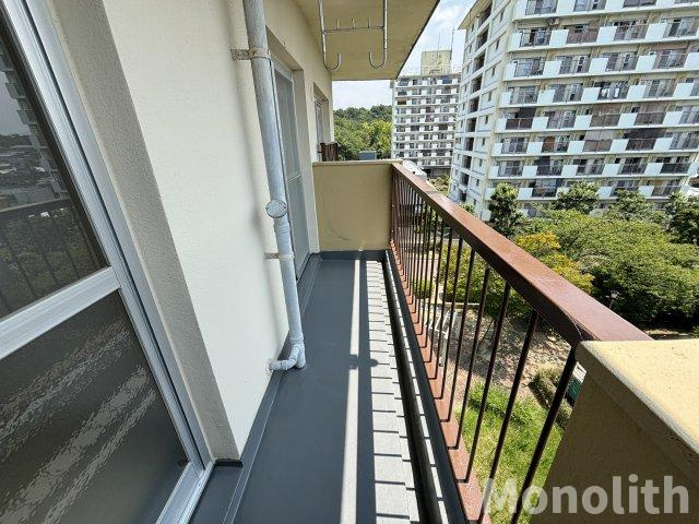 堺市南区茶山台２丁の賃貸マンションのバルコニー