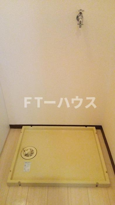 千葉市花見川区幕張町４丁目のアパートの設備|洗濯機置き場