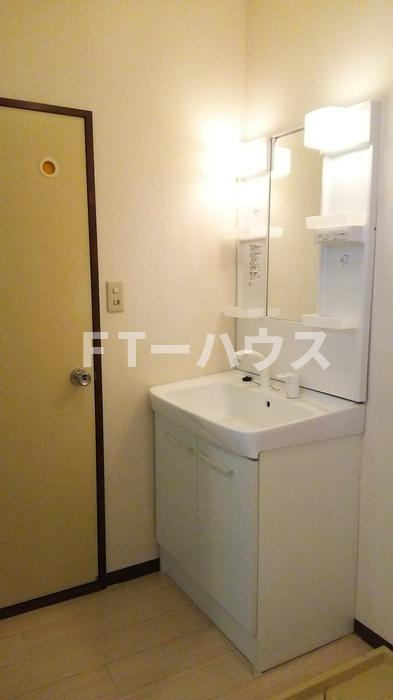 千葉市花見川区幕張町４丁目のアパートの独立洗面台|独立洗面台