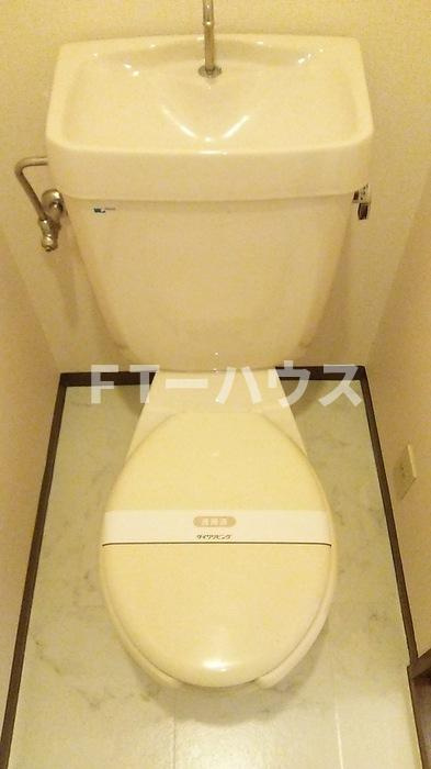 千葉市花見川区幕張町４丁目のアパートのトイレ|トイレ