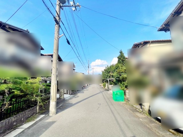 中古戸建　下矢田町4丁目の前面道路含む現地写真