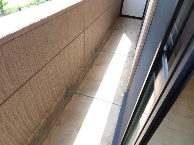 アメニティパークCのバルコニー