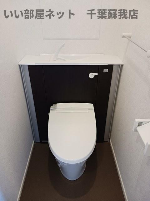 サンライズ石橋　２のトイレ|コンパクトで使いやすいトイレです