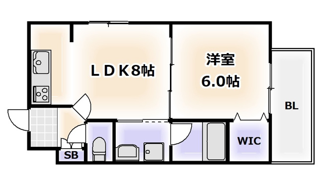 【間取り】 | ZEUS難波CUBE（ゼウスナンバキューブ）