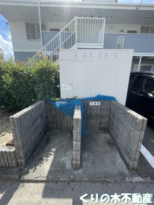 【その他共用部分】 | アバンティハイツ | 敷地内ゴミ置き場です