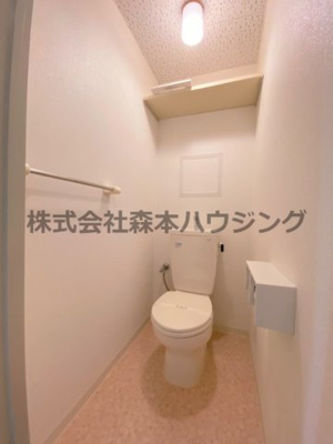 【トイレ】 | 　エクレール・やぐら | トイレもきれいです