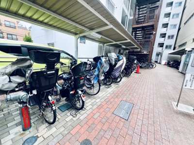 【その他共用部分】 | エクセレンス業平 | 駐輪場