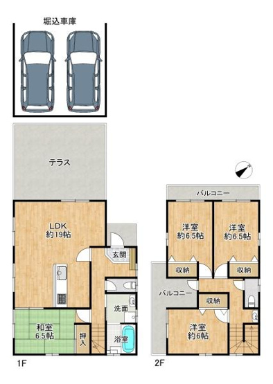 【間取り】 | 須磨区多井畑東町　新築戸建