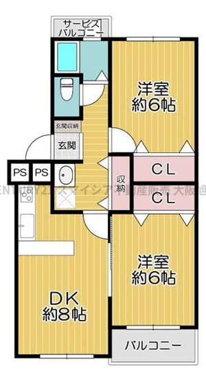 【間取り】 | 都島コーポ