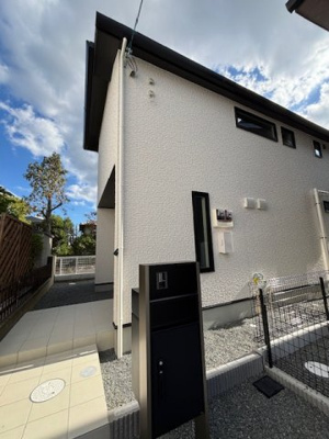 【外観】 | 神戸市西区美賀多台4丁目　新築戸建1号地　仲介手数料無料！ | 外はこのようになっています