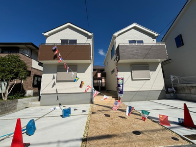 【外観】 | 神戸市西区学園東町7丁目　新築戸建1号棟　仲介手数料無料！ | 西区学園東町7　新築1号棟　仲介手数料無料！