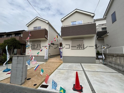 【外観】 | 神戸市西区学園東町7丁目　新築戸建2号棟　仲介手数料無料！ | 建物外観を気になさる方へ、見た目の良い物件です