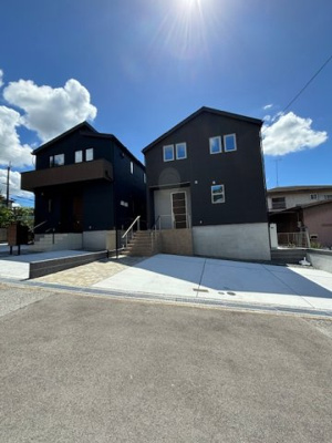 【前面道路含む現地写真】 | 神戸市西区美穂が丘4丁目　新築戸建2号地　仲介手数料無料！ | 西区美穂が丘4　新築2号地　仲介手数料無料！