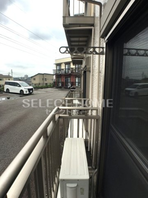 【バルコニー】 | リバーサイドα | バルコニー付きです