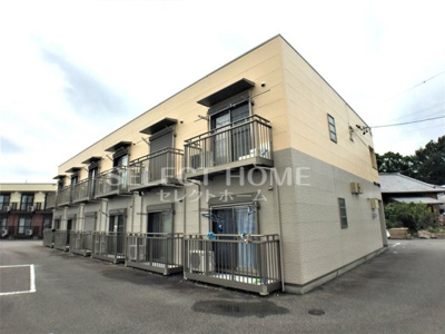 【外観】 | リバーサイドα | 外観は落ち着いています