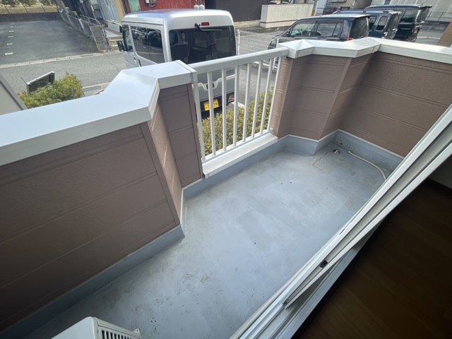 シャトー北新町Ⅱのバルコニー