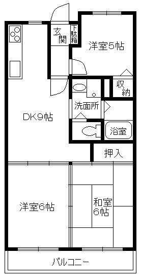 サンハイム多木の間取り