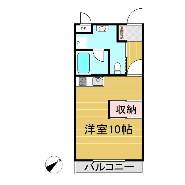 ワイズカーサの間取り