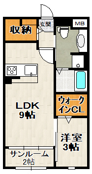 セカンドゲートの間取り