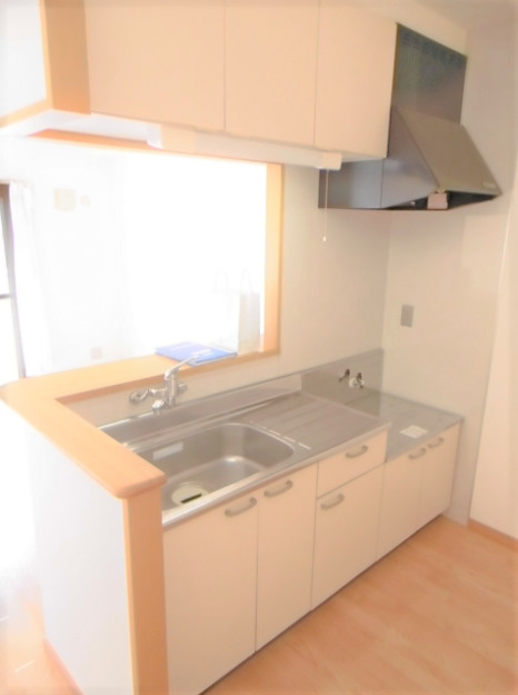 キャッスルコートのキッチン|お料理しやすいキッチンです