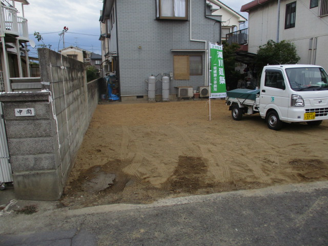東垣生分譲地の外観