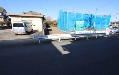 【外観】 | 毛呂山町南台　売土地 | ガードレールにつきましては売主負担にて撤去致します。