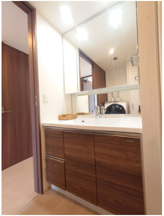 メイツ四条畷駅前の独立洗面台