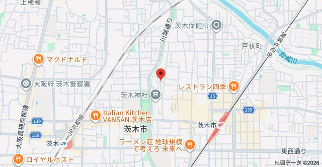 キャッスルコートの地図