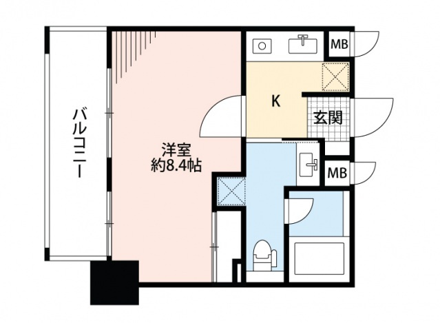 【間取り】 | ルネッサンス21天神サウス　仲介手数料、初期費用の安いプライスホーム！
