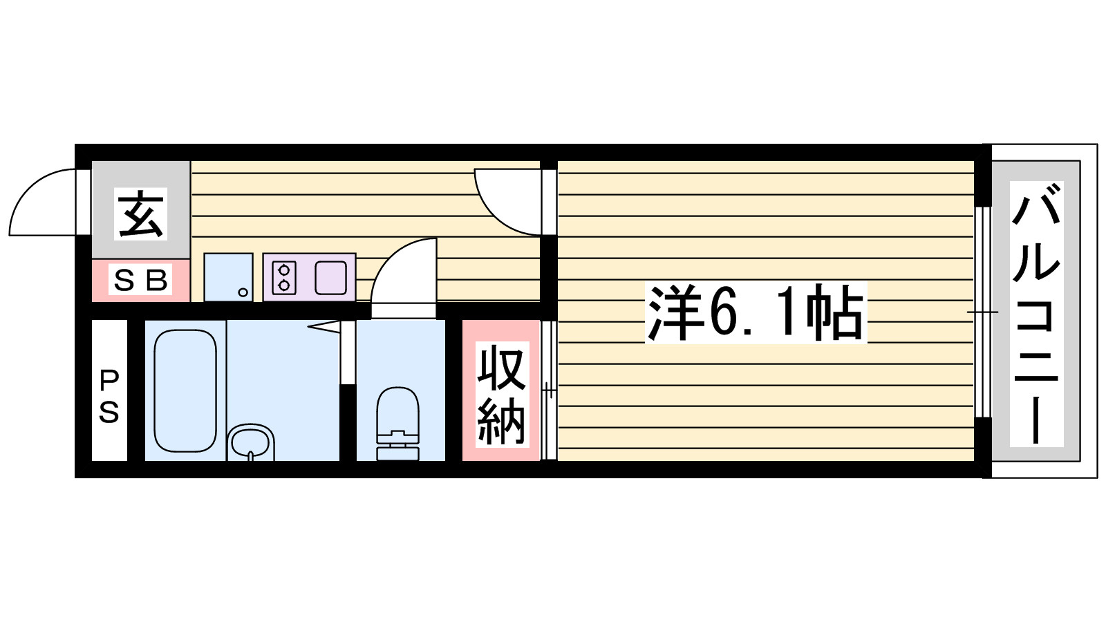 グランパレス宮上の間取り