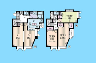 【間取り】 | フリーデンハイムⅠ | フリーデンハイムⅠ