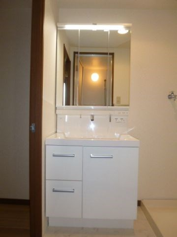 ウイング９５の洗面所