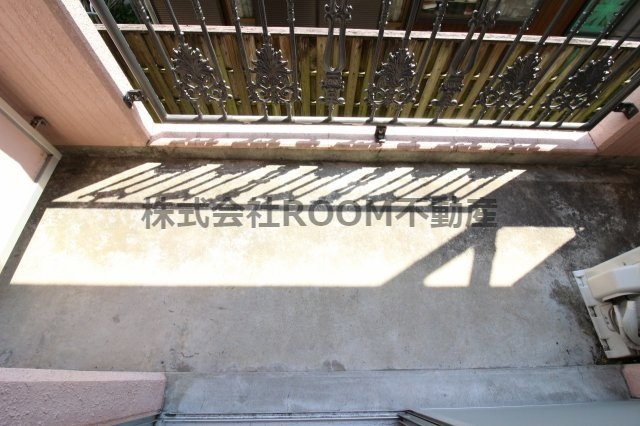 フィロフジヤマのバルコニー