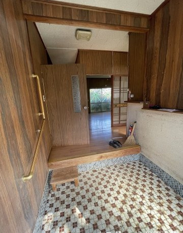 日奈久竹之内町　中古戸建の玄関
