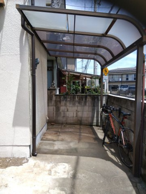 【駐車場】 | 立川砂川戸建て | カースペースがあります（軽自動車）