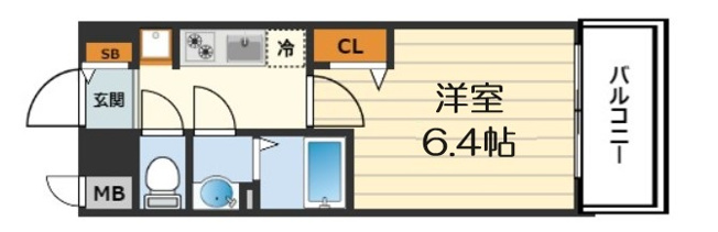 【間取り】 | プレサンス　梅田北　ディア