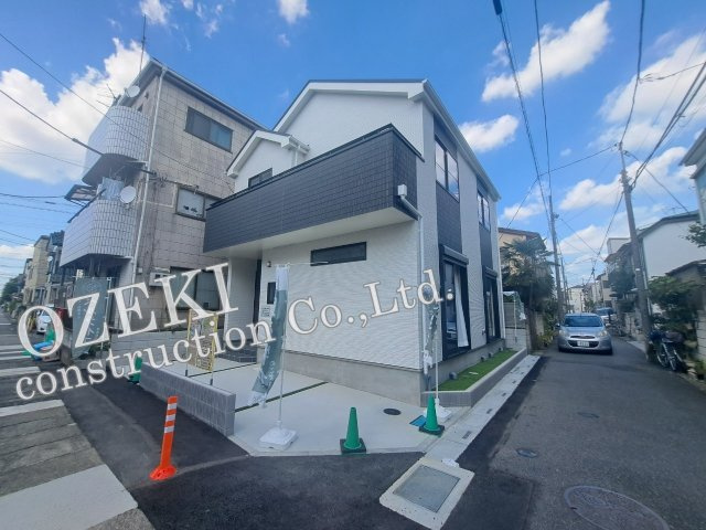 越谷市蒲生東町新築　耐震等級3のIDS工法の外観