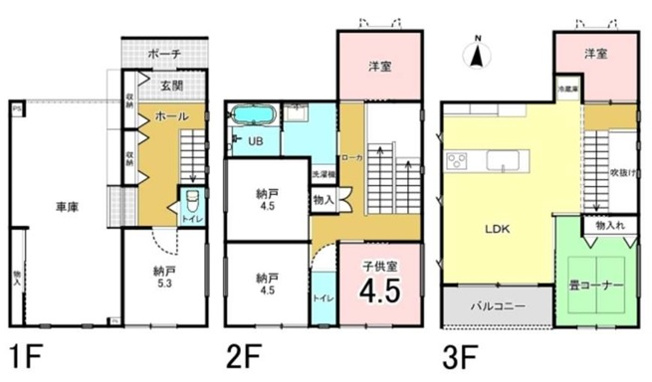 【間取り】 | 中仙道中古戸建 | 詳細はお問い合わせください♪